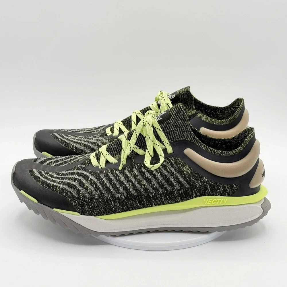 The North Face Mens‎ Vectiv Escape Knit Trail Shoe Size 9 Men Tea Green NEW